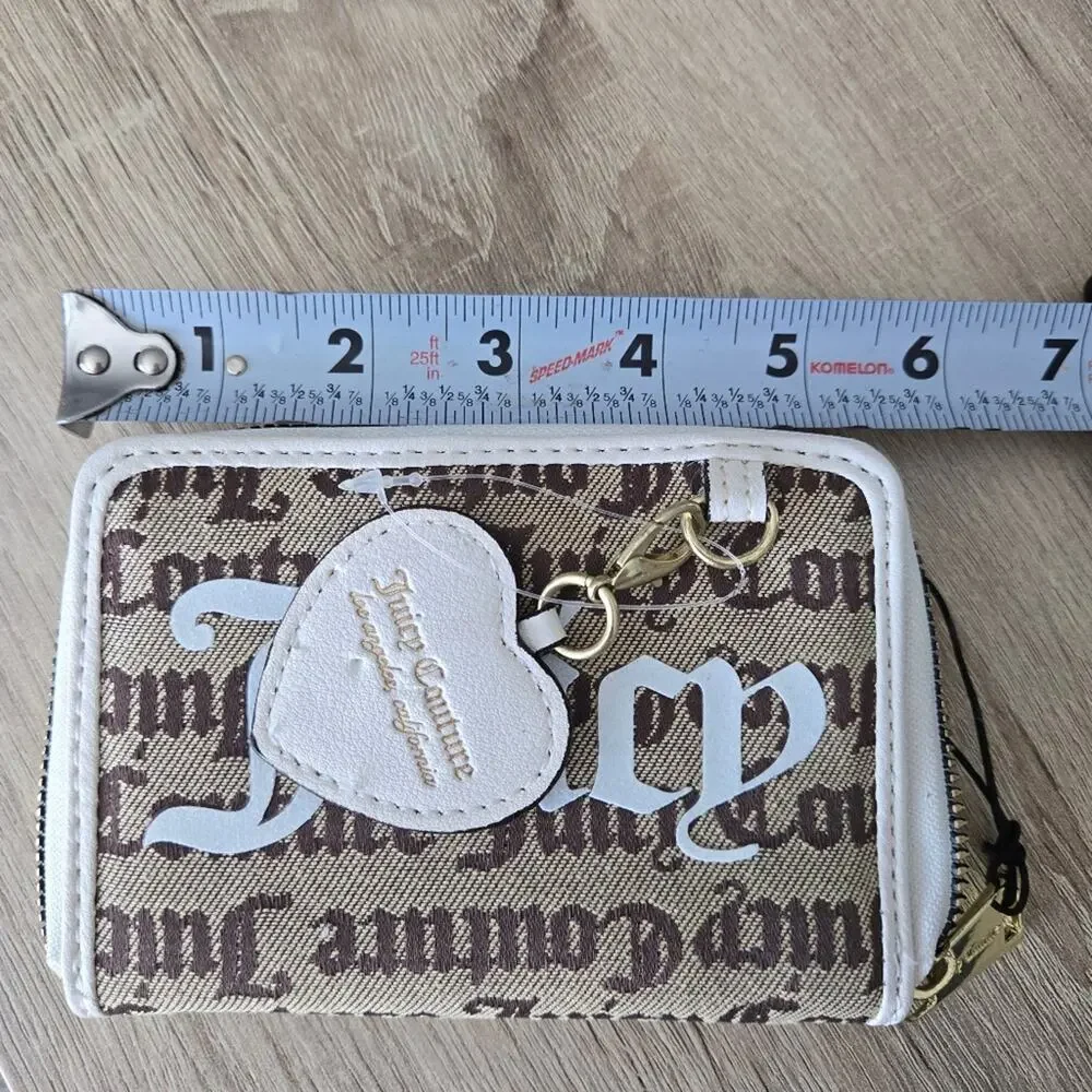 Juicy Couture canvas brown‎ wallet